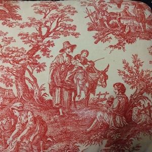 Vintage throw pillow